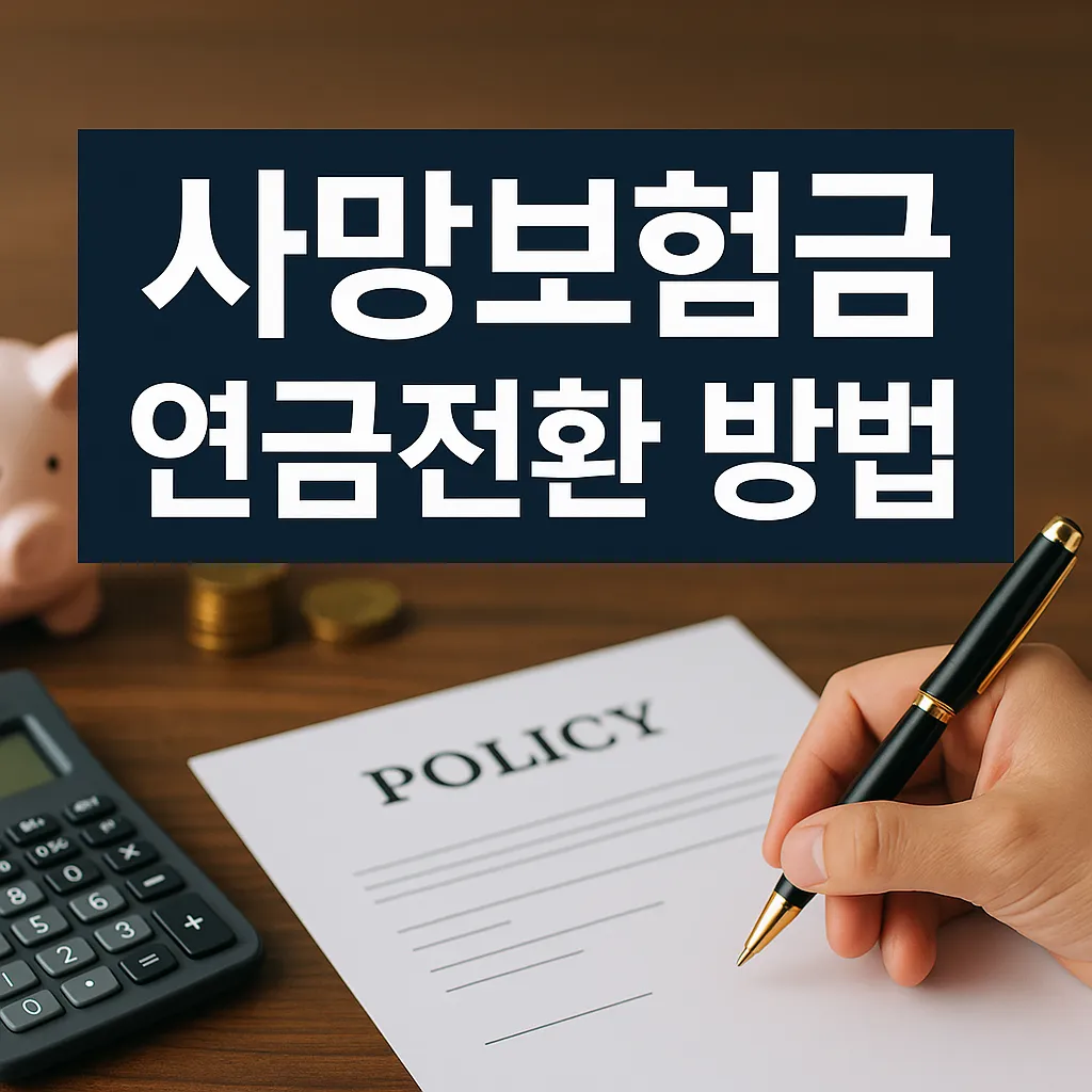 사망보험금 연금전환